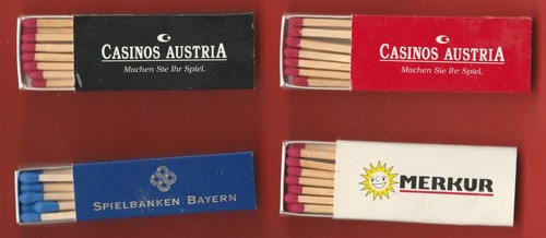Fiammiferi casinò europei - fiammiferi,