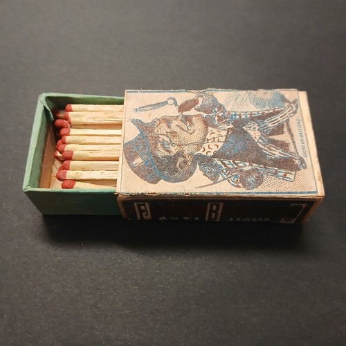 Scatola fiammiferi boschiero - scatola,