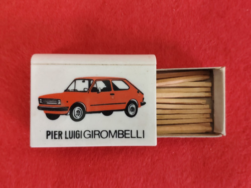 Scatola fiammiferi fiat 127 - scatola,