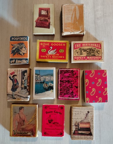 Scatole fiammiferi vintage - 12,