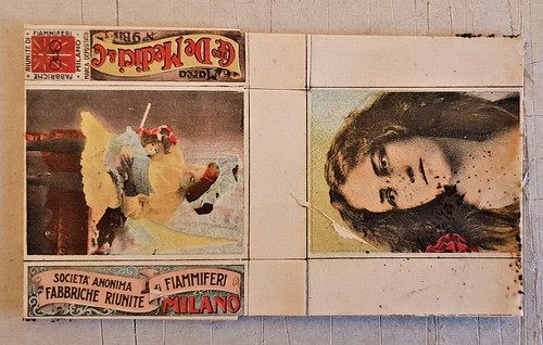 Scatola fiammiferi medici - scatola, di